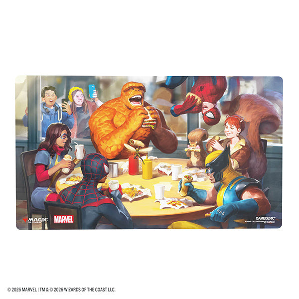 Playmat: MTG Prime- Marvel Super Heroes- Heroic Feast
