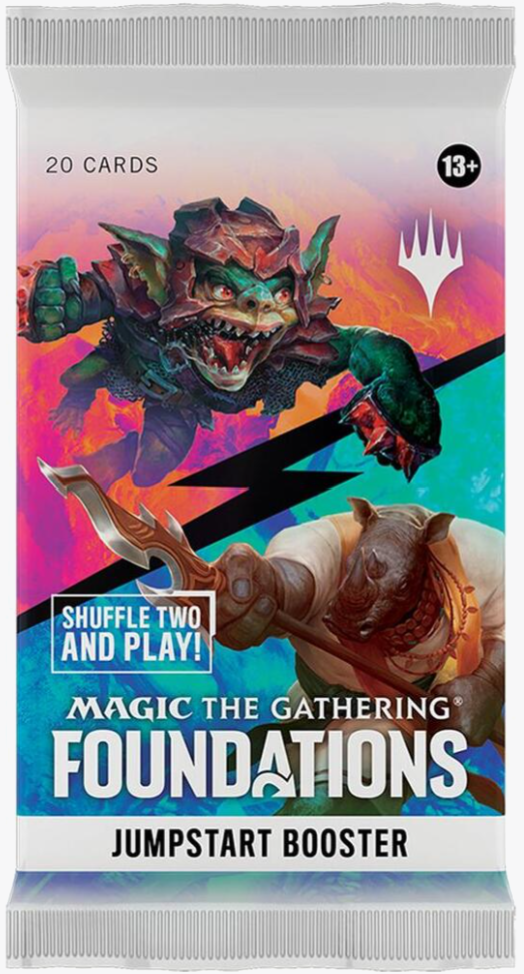 Magic: The Gathering Foundations Jumpstart 2025 Boosters
