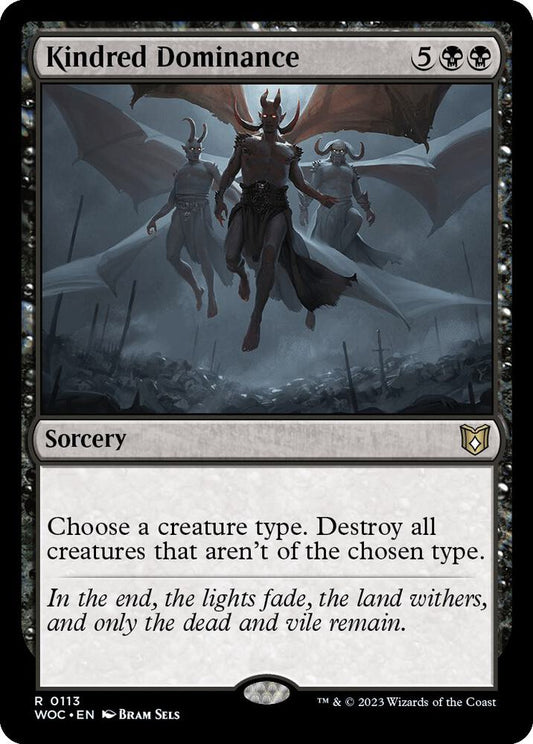 Kindred Dominance - Commander: Wilds of Eldraine (WOC)