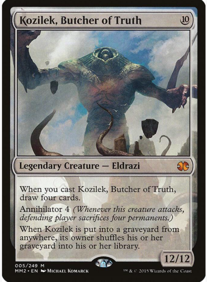 Kozilek, Butcher of Truth (Borderless)