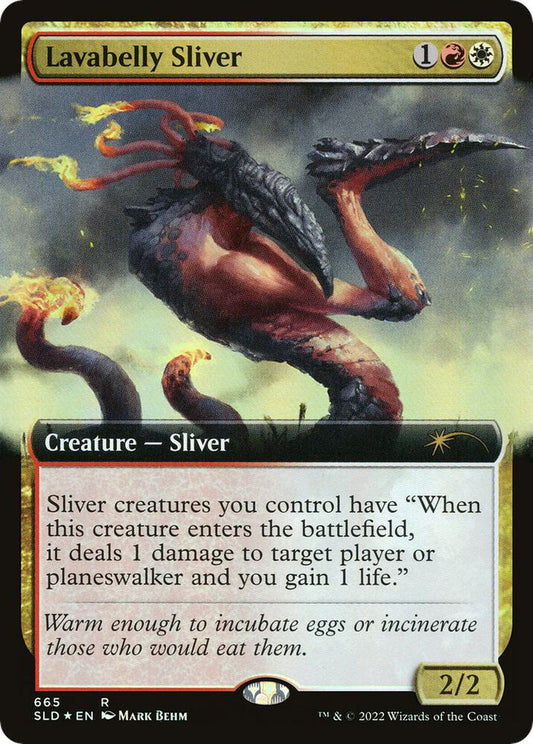 Lavabelly Sliver (Extended Art) - Secret Lair Drop Series (SLD)
