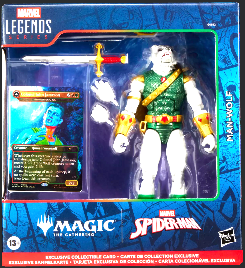 Marvel Legends Series Magic: The Gathering Man-Wolf
