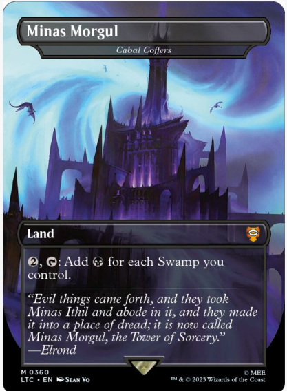 Minas Morgul - Cabal Coffers - Commander: The Lord of the Rings: Tales of Middle-earth (LTC)