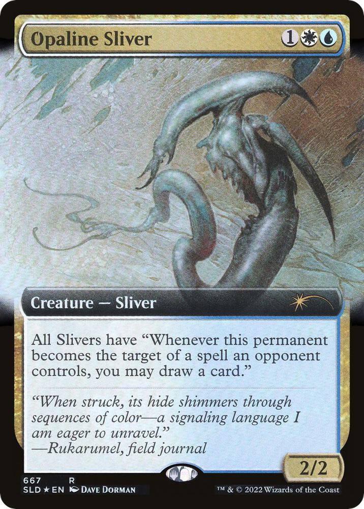 Opaline Sliver (Extended Art) - Secret Lair Drop Series (SLD)