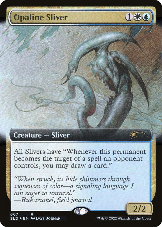 Opaline Sliver (Extended Art) - Secret Lair Drop Series (SLD)