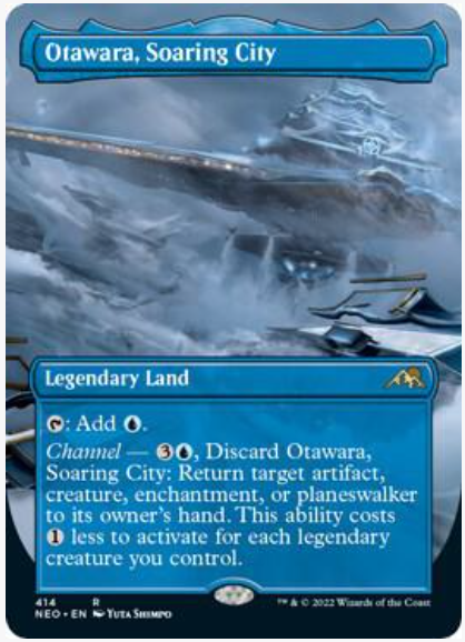 Otawara, Soaring City (Borderless) - Kamigawa: Neon Dynasty (NEO)