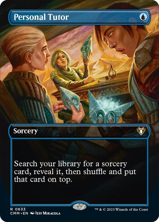 Personal Tutor (Borderless) - Commander Masters (CMM)
