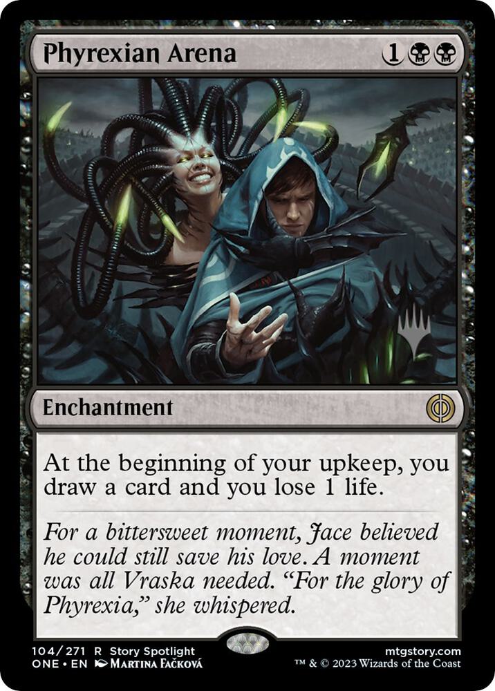 Phyrexian Arena - Promo Pack: Phyrexia: All Will Be One (PPONE)