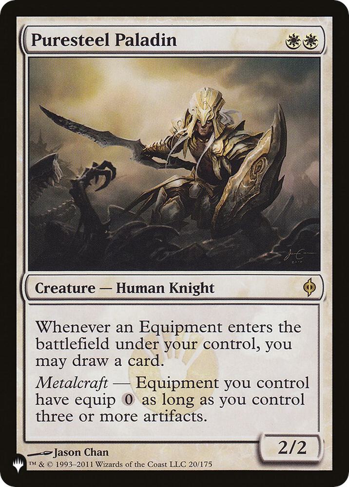 Puresteel Paladin - The List Reprints (LIST)