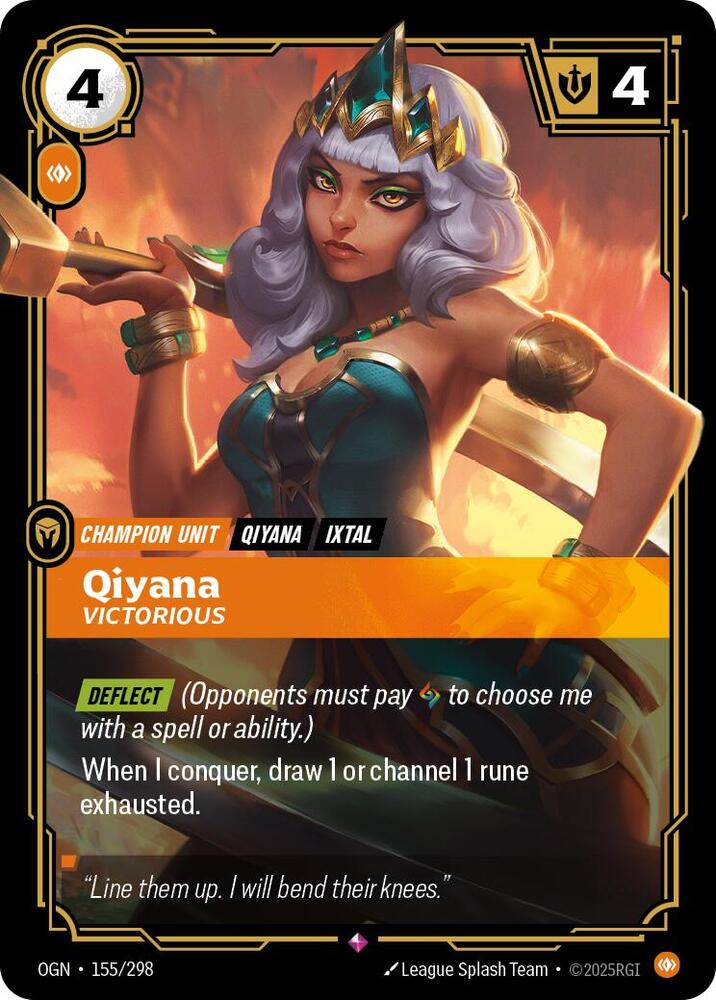 Qiyana - Victorious - Origins (OGN)