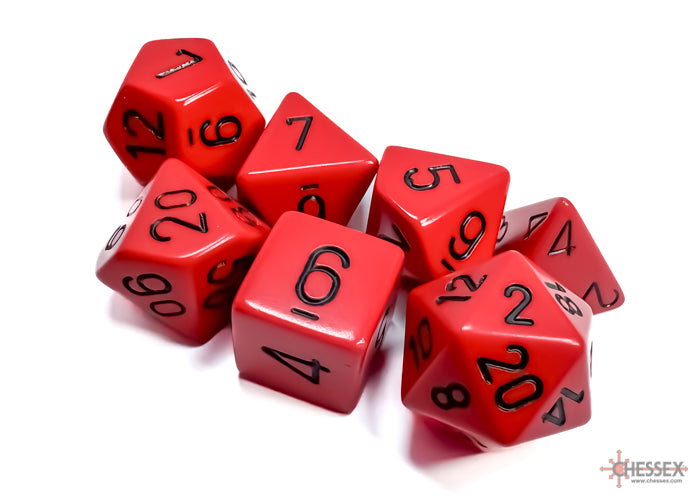 Opaque 7-Die Set