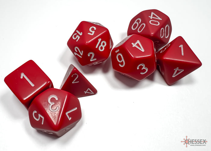 Opaque 7-Die Set