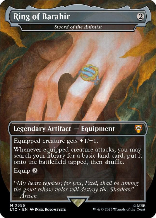 Ring of Barahir - Sword of the Animist - Commander: The Lord of the Rings: Tales of Middle-earth (LTC)
