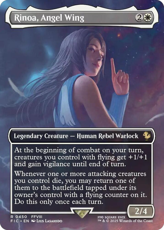 Rinoa, Angel Wing (Borderless) - Commander: FINAL FANTASY (FIC)