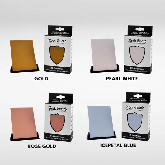 Rock Guard Premium MTG Sleeves - 110 Pack - Icepetal Blue