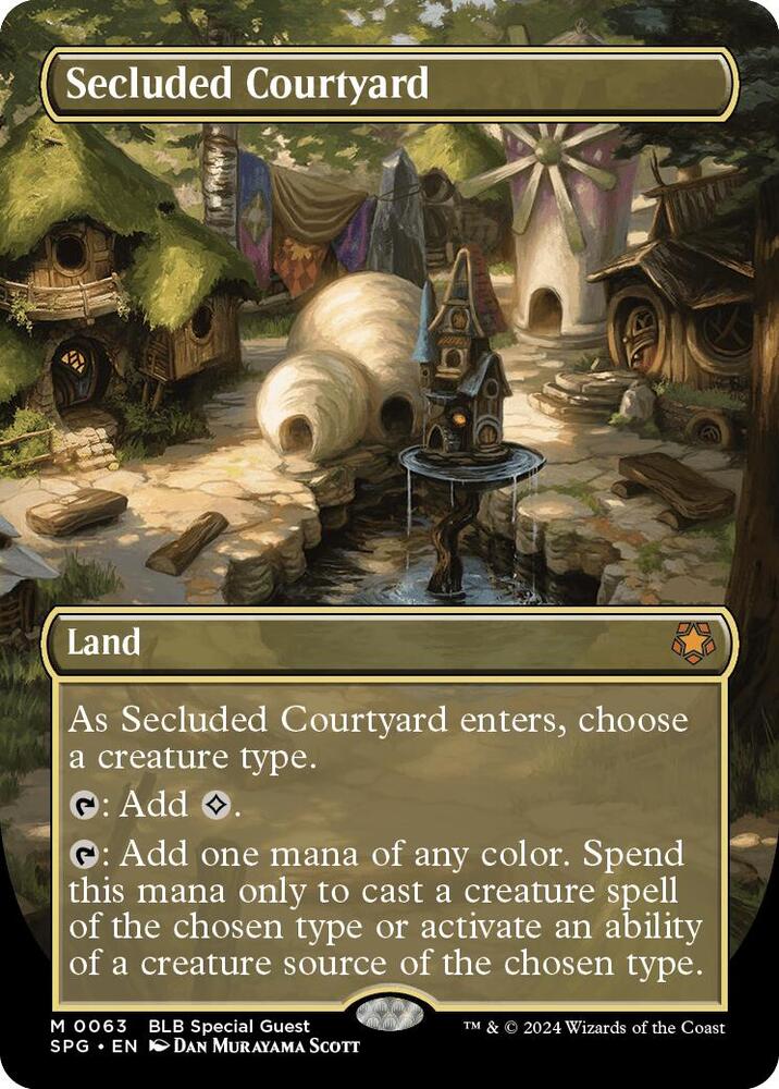 Secluded Courtyard (Borderless) - Special Guests (SPG)