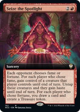 Seize the Spotlight (Extended Art) - Commander: Streets of New Capenna (NCC)