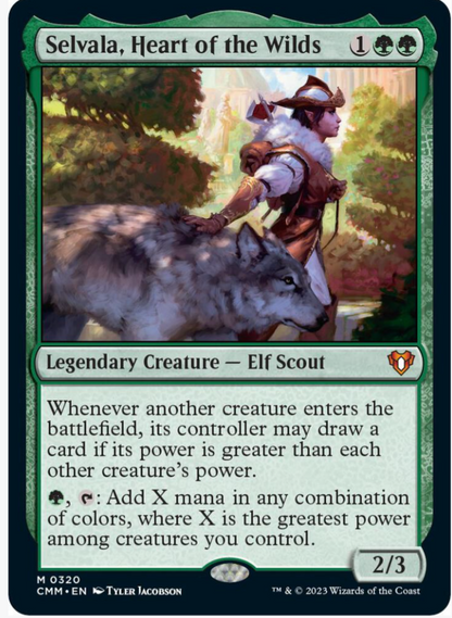 Selvala, Heart of the Wilds (Borderless)