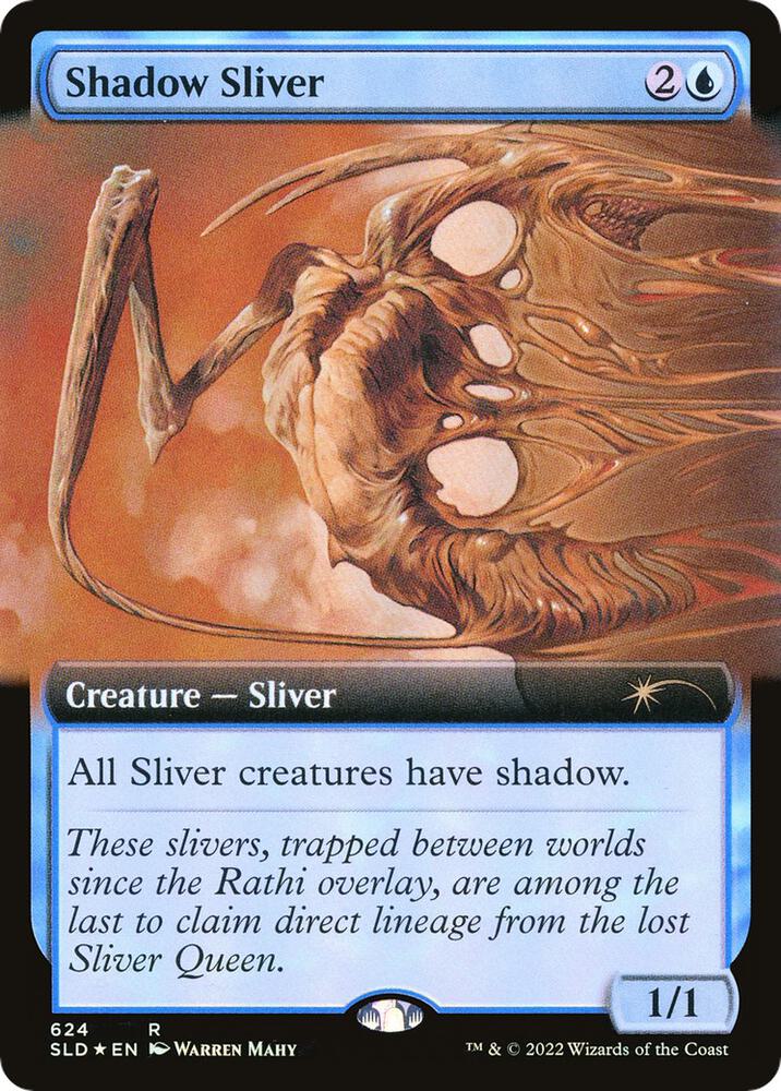 Shadow Sliver (Extended Art) - Secret Lair Drop Series (SLD)