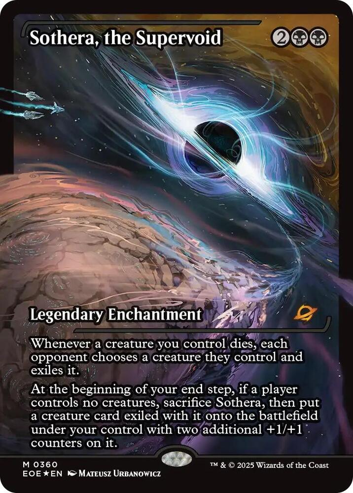 Sothera, the Supervoid (Showcase) - Edge of Eternities (EOE)