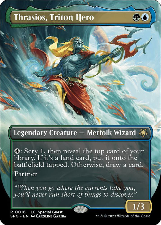 Thrasios, Triton Hero (Borderless) - Special Guests (SPG)