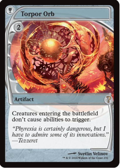 Torpor Orb (Future Sight) - Mystery Booster 2 (MB2)