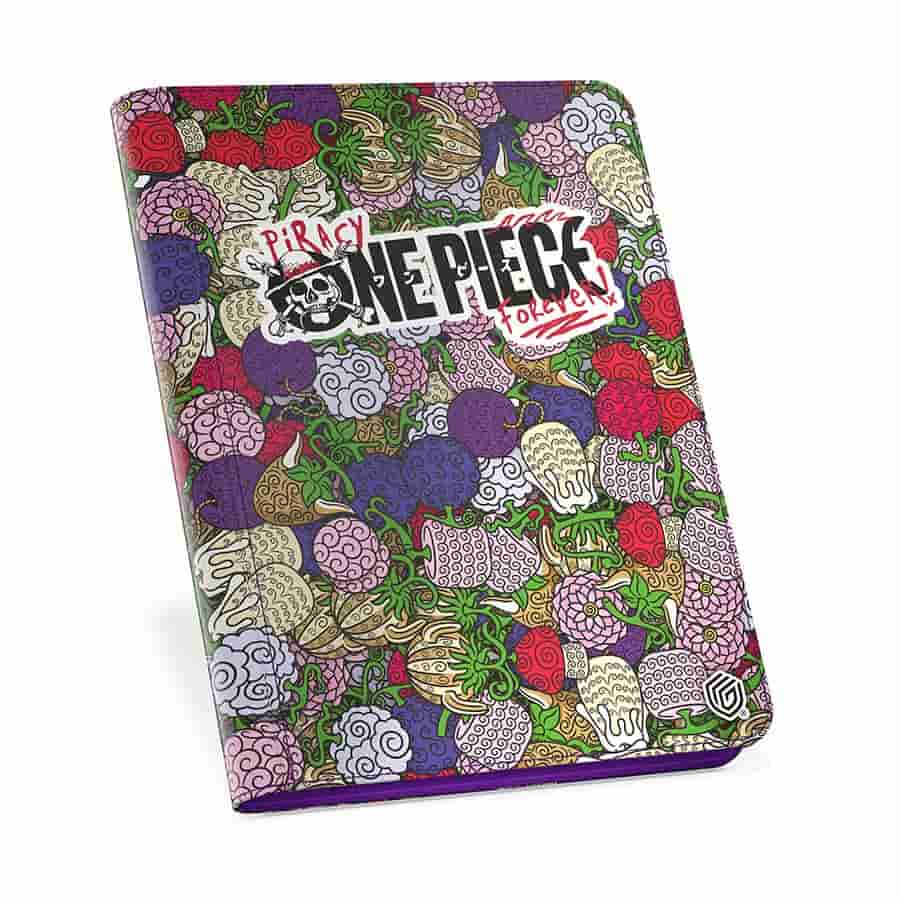 ULTIMATE GUARD: ONE PIECE: ZIPFOLIO 360 XENOSKIN: DEVILFRUIT PATTERN