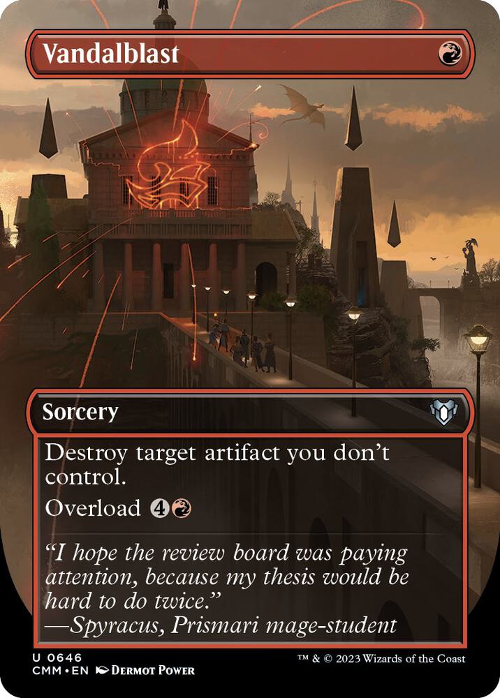 Vandalblast (Borderless) - Commander Masters (CMM)