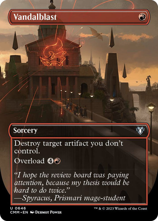 Vandalblast (Borderless) - Commander Masters (CMM)