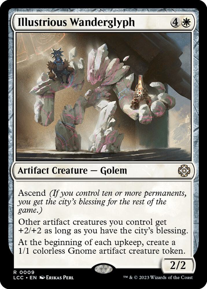 Illustrious Wanderglyph - Commander: The Lost Caverns of Ixalan (LCC)