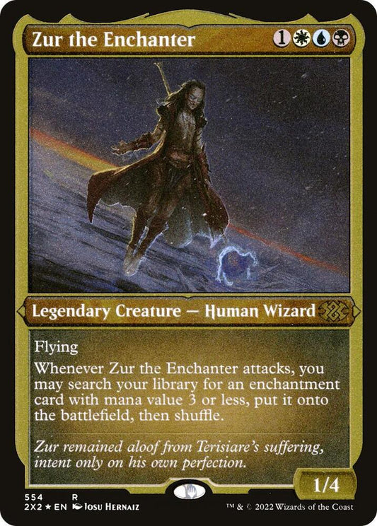 Zur the Enchanter (Foil Etched) - Double Masters 2022 (2X2)